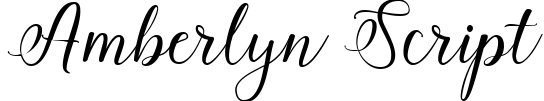 Amberlyn Script