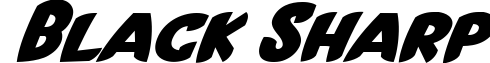 Black Sharp
