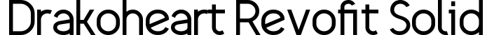 Drakoheart Revofit Solid