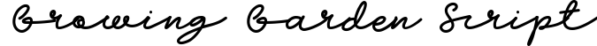 Growing Garden Script