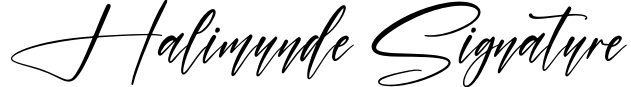 Halimunde Signature