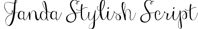 Janda Stylish Script