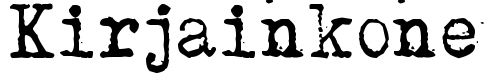 Kirjainkone