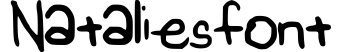 NataliesFont