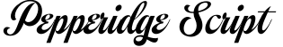 Pepperidge Script
