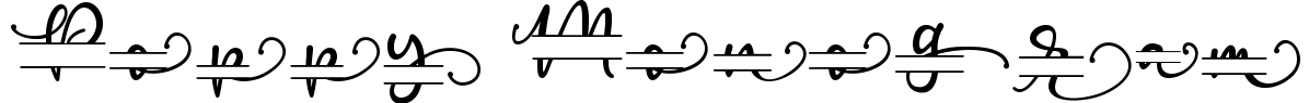 Poppy Monogram