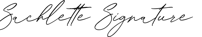 Sachlette Signature