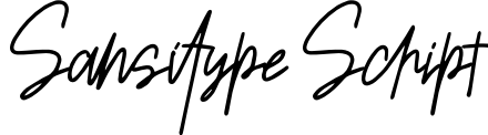 Sansitype Script