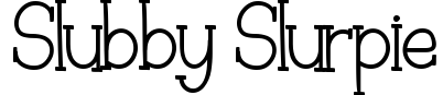 Slubby Slurpie
