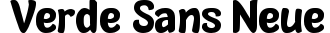Verde Sans Neue