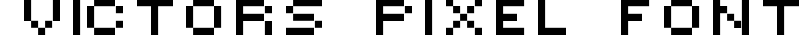 Victor's Pixel Font