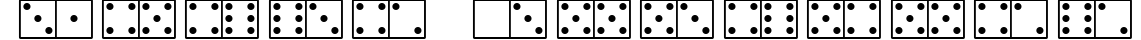 White Dominoes