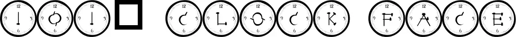 101! Clock Face