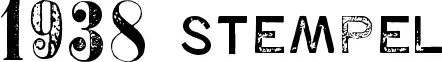 1938 Stempel