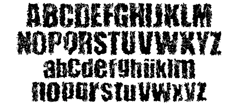 48 Ver Lostfont specimens