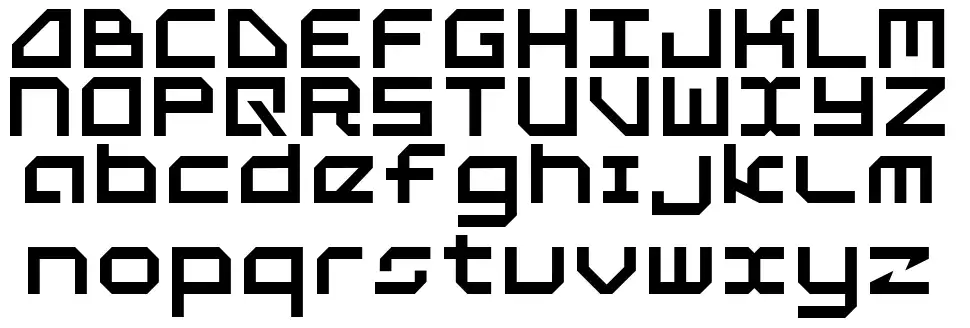 5th Agentfont specimens