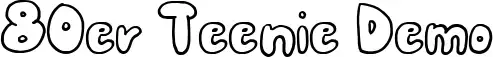 80er Teenie Demo