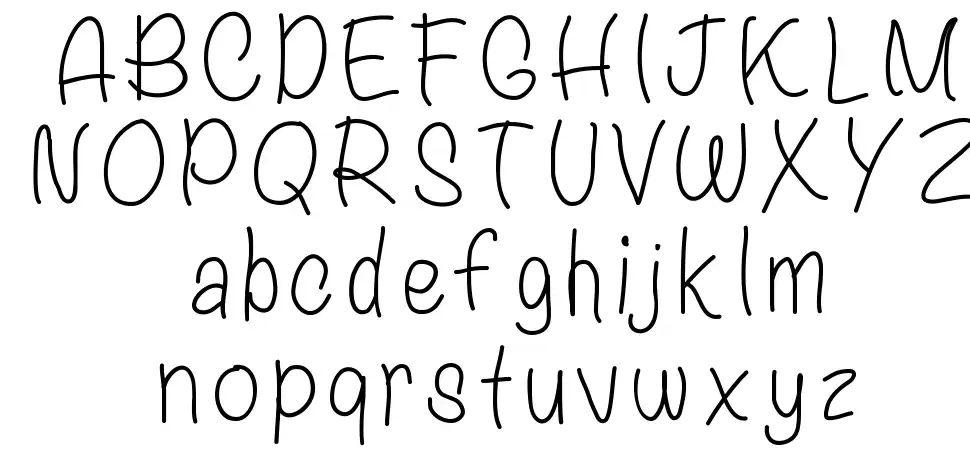 A Simple Lifefont specimens