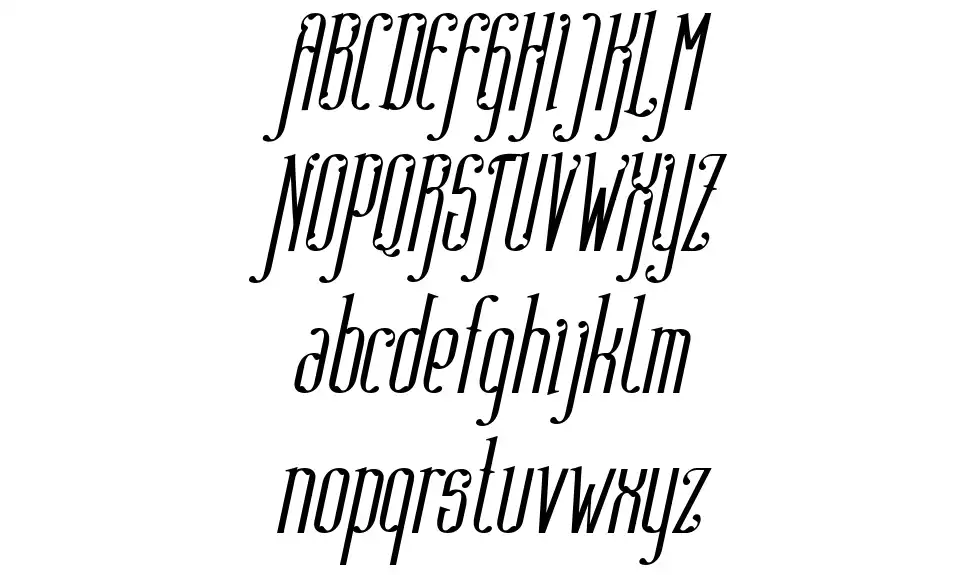 Absinthe FTfont specimens