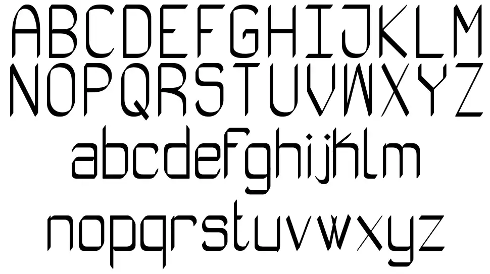 Absolutamente Rou STfont specimens