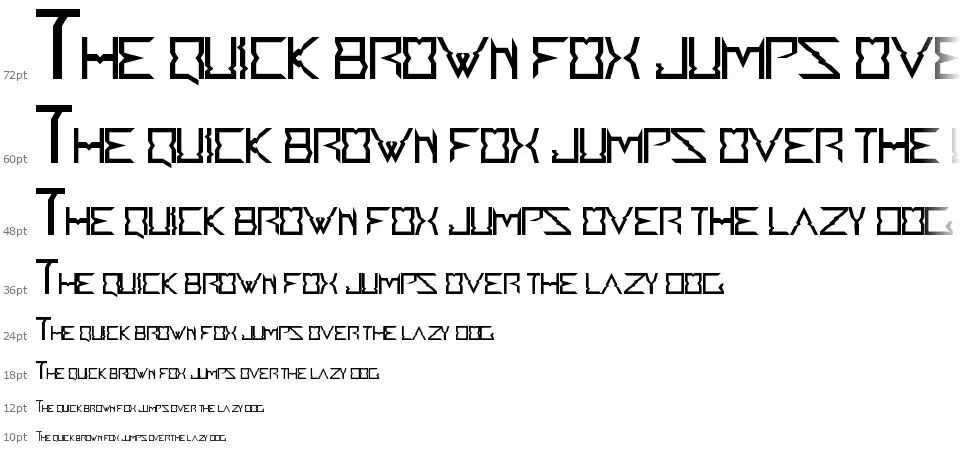 Accedentfont waterfall
