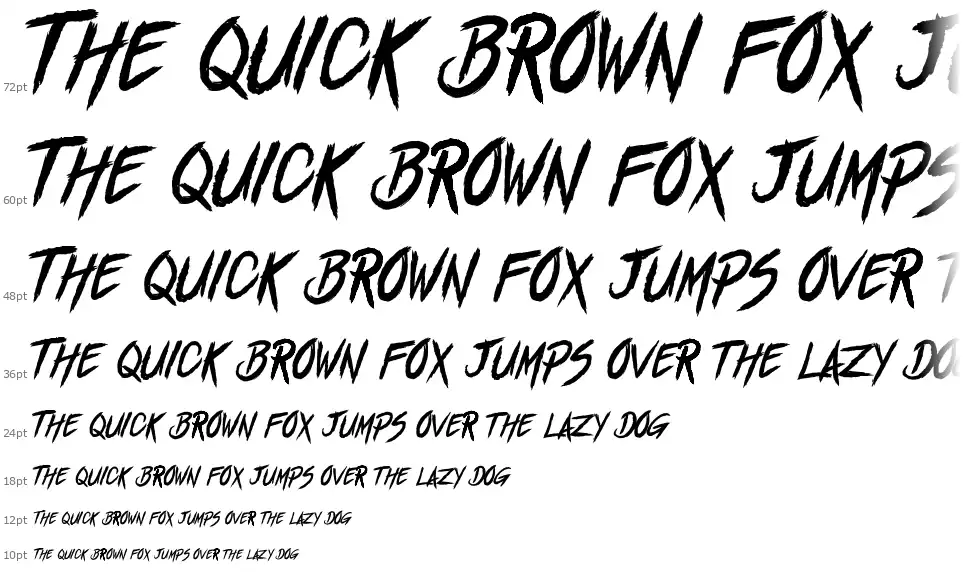 Act Of Rejectionfont waterfall