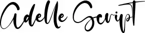 Adelle Script