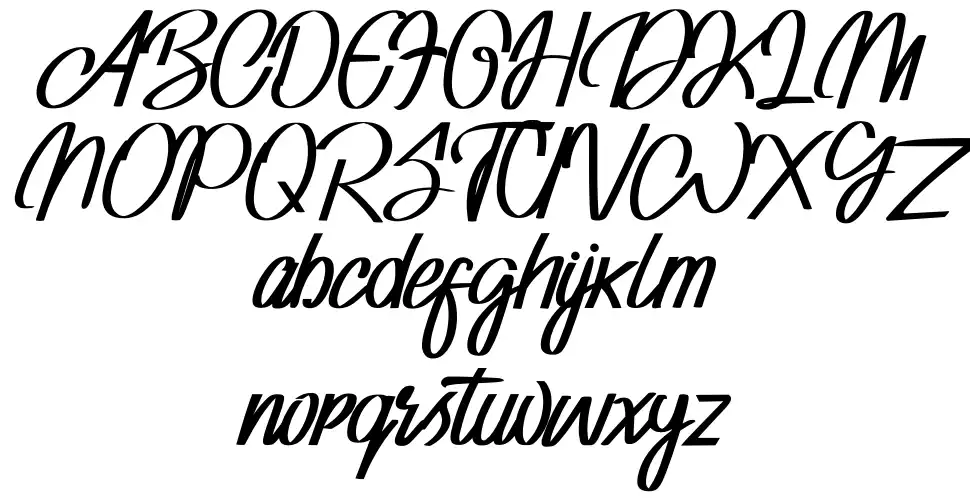 Adventure Invisiblefont specimens