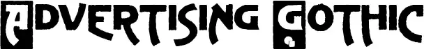 Advertising Gothic