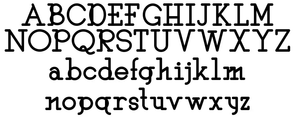 After Timefont specimens