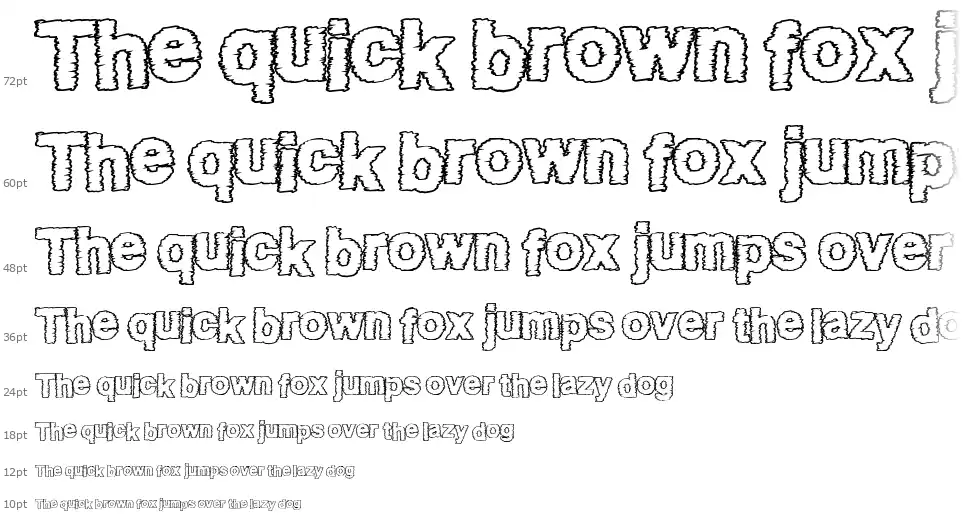 After Workfont waterfall