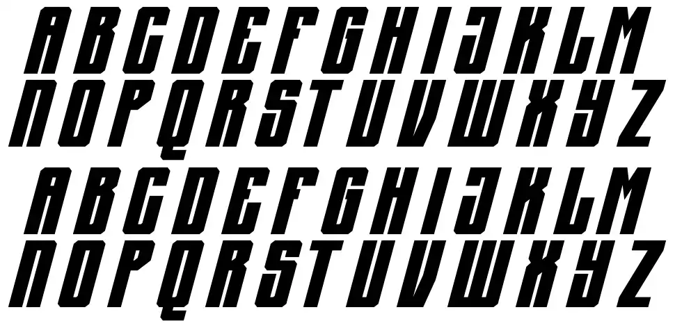 AJ Signalfont specimens