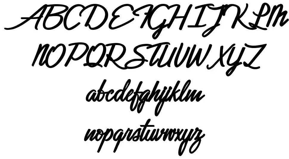 Alone in the Darkfont specimens