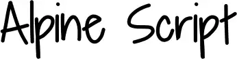 Alpine Script