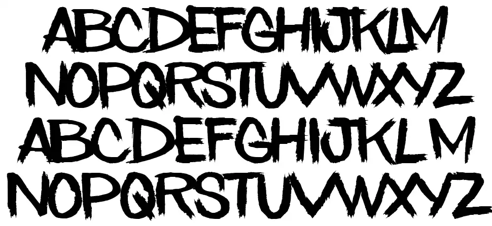 Among Dead Priestfont specimens