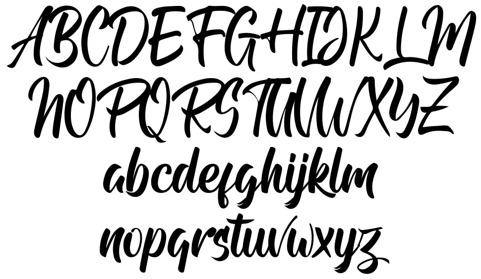 Andhibathfont specimens