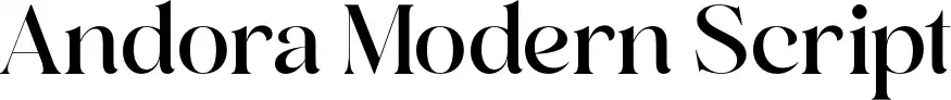 Andora Modern Script