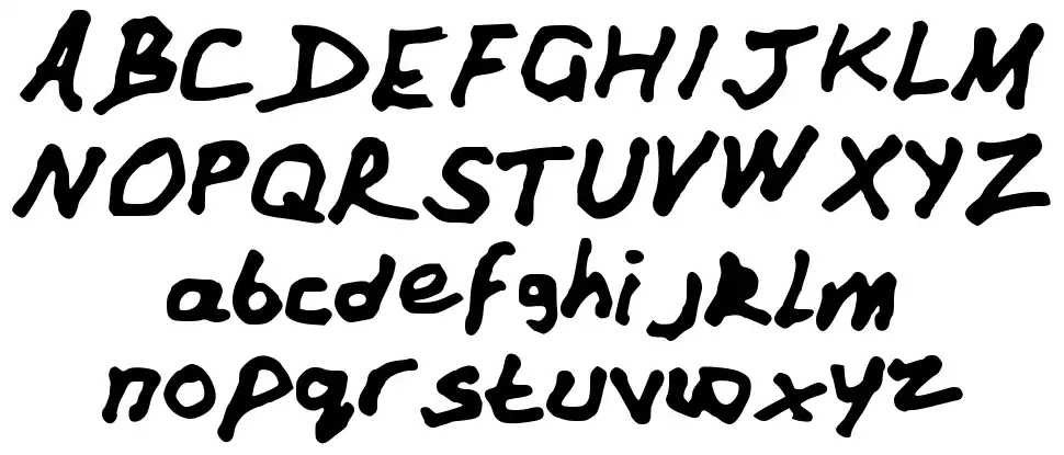 Andyfont specimens