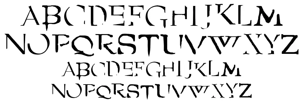 Angelfont specimens