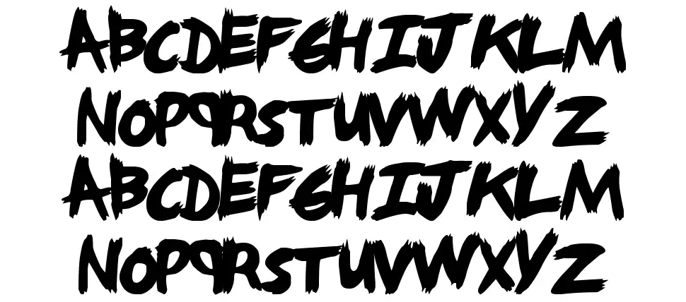 Angry Nerdsfont specimens