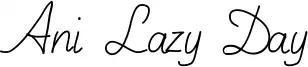 Ani Lazy Day