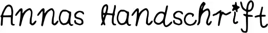 Annas Handschrift