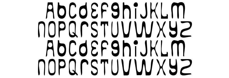 Aqualibfont specimens