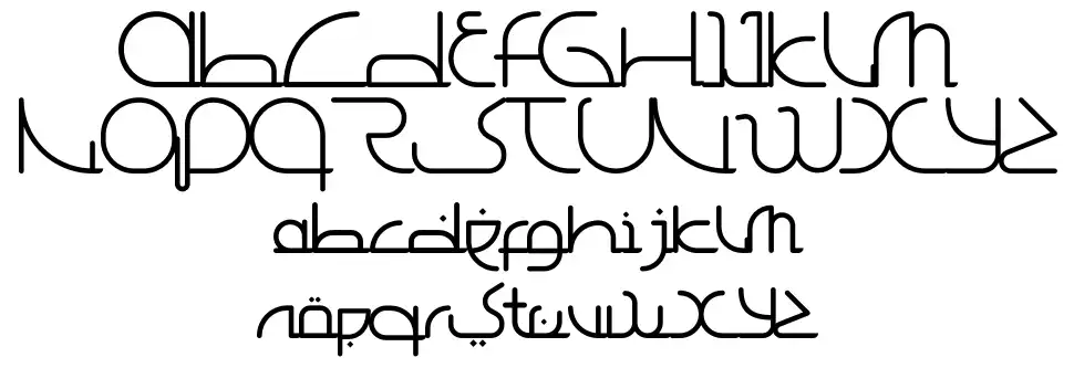 Arab Empangfont specimens