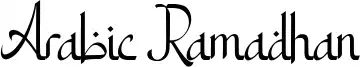 Arabic Ramadhan