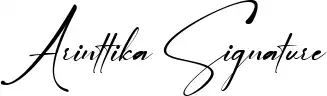 Arinttika Signature