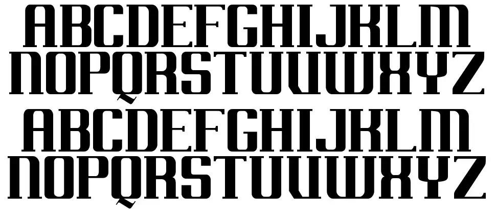 Arkansasfont specimens