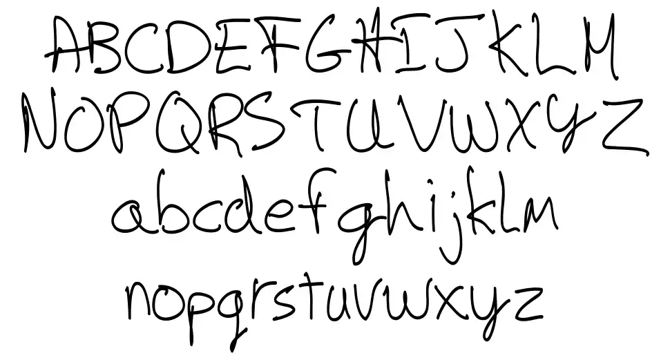 Artskyd Handfont specimens