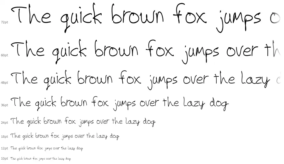 Artskyd Handfont waterfall