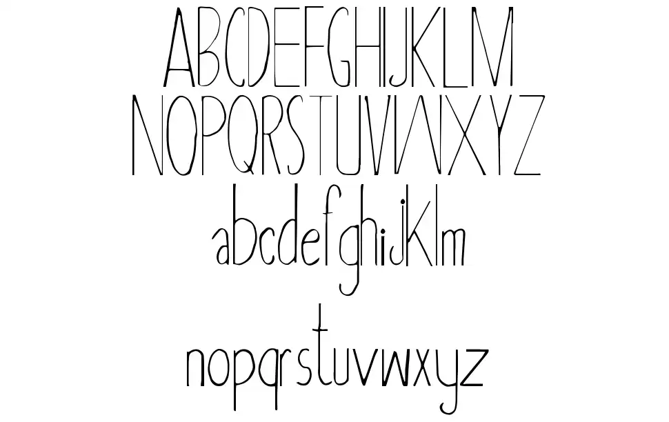 Asbahfont specimens